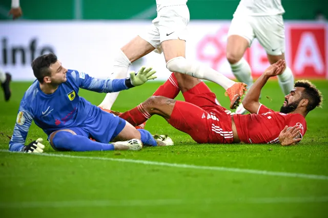 Bayern w 2 rundzie Pucharu Niemiec. Lewandowski miał wolny dzień