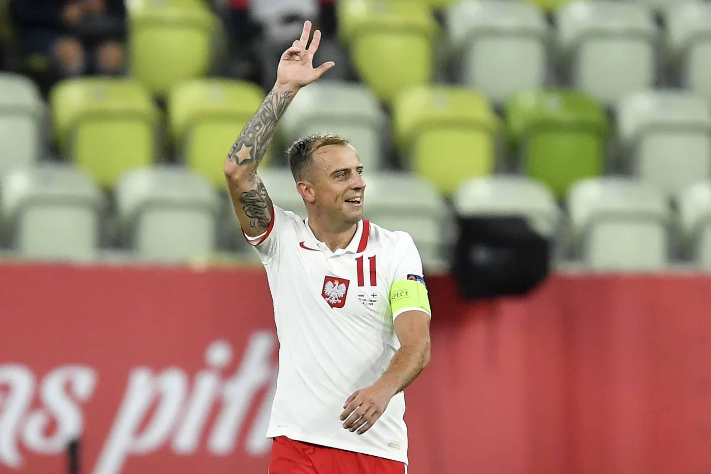 Bez Lewandowskiego też można. Grosicki z hattrickiem, z Finlandią na "5"