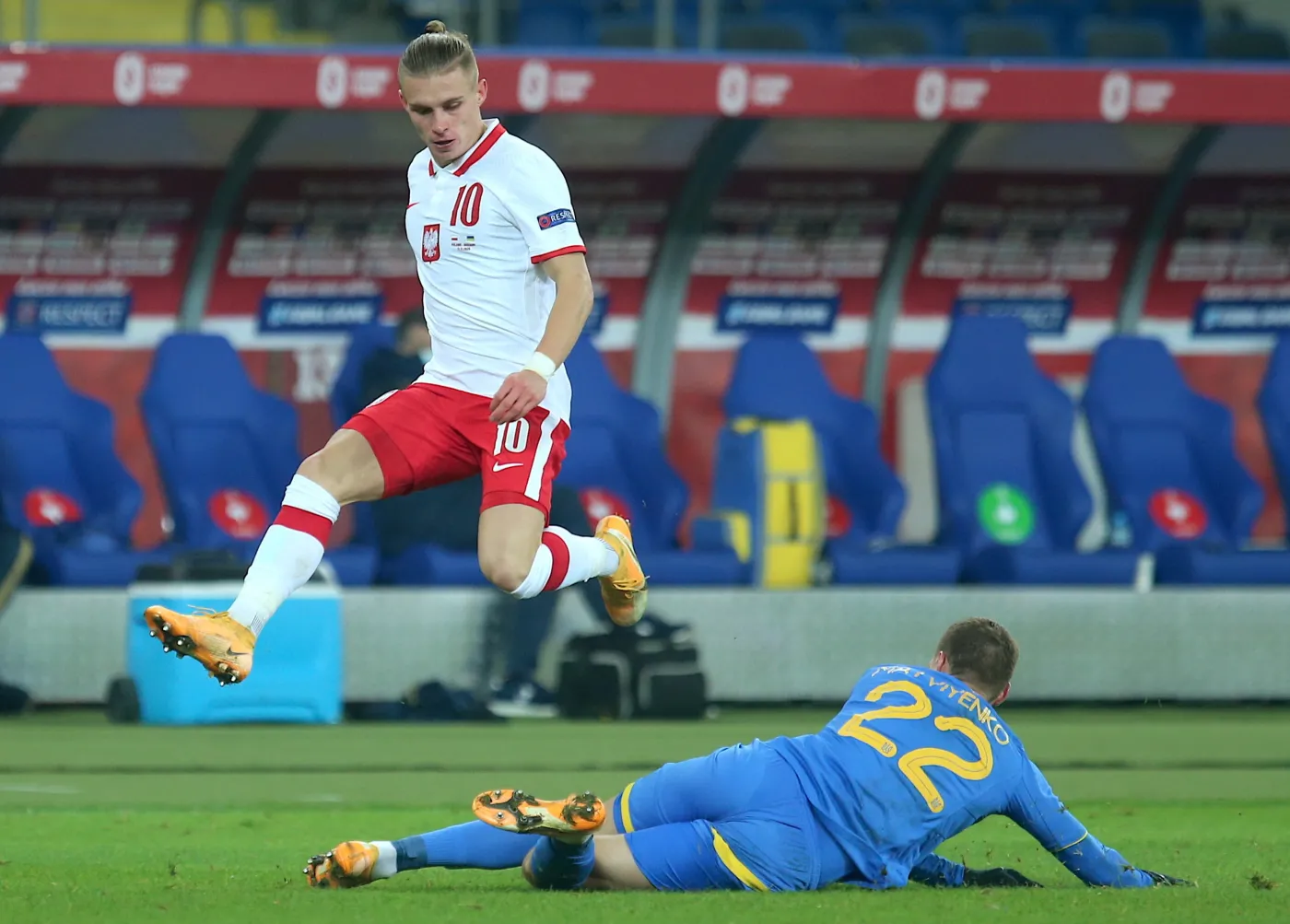 Płacheta zostaje w kadrze Brzęczka. Gumny wraca do zespołu U-21