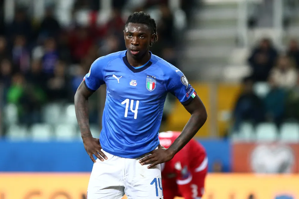 Moise Kean nie zagra w niedzielnym meczu Ligi Narodów z Polską