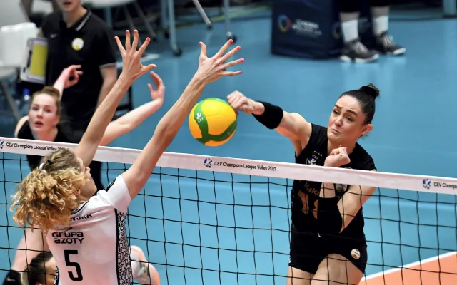 Siatkarki Chemika Police dostały tęgie "lanie" w Lidze Mistrzyń