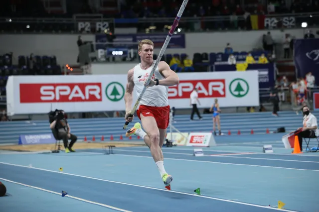 Piotr Lisek zdobył brązowy medal halowych mistrzostw Europy w skoku o tyczce