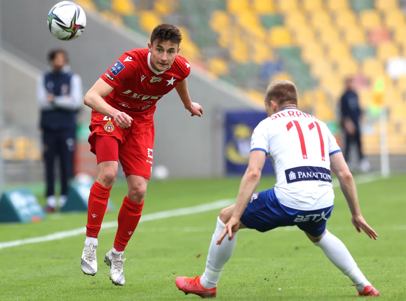 Piłkarze Podbeskidzia Bielsko-Biała opuścili ostatnie miejsce w tabeli