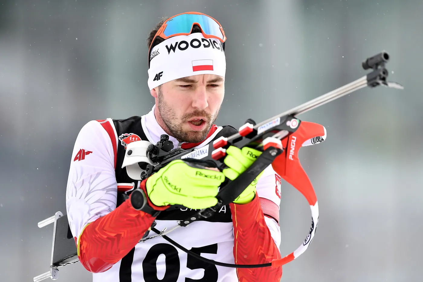 MP w biathlonie: Mąka i Guzik najlepsi w biegu ze startu wspólnego