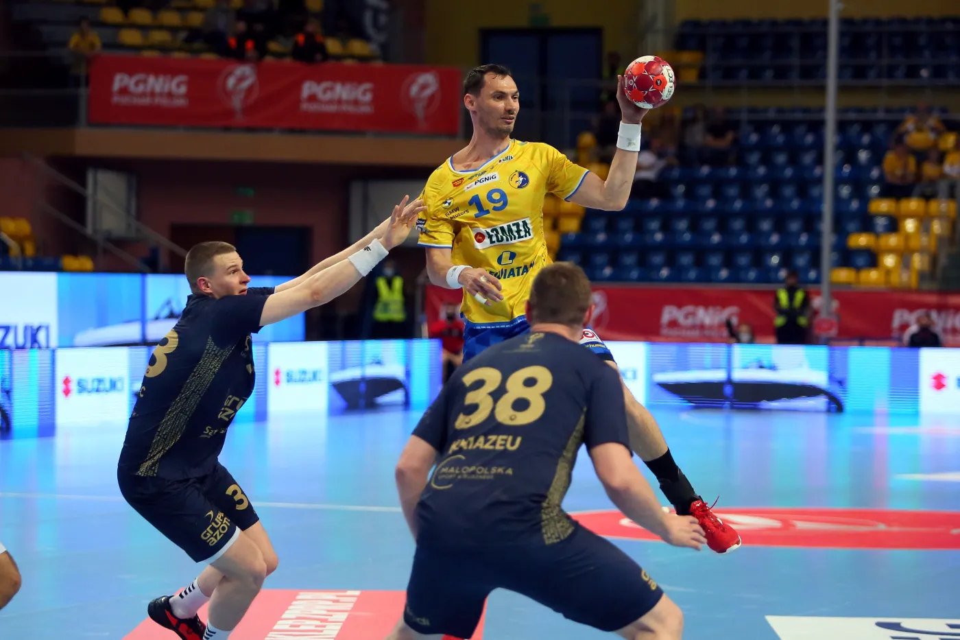 Piłkarze ręczni Łomży Vive Kielce zdobyli Puchar Polski