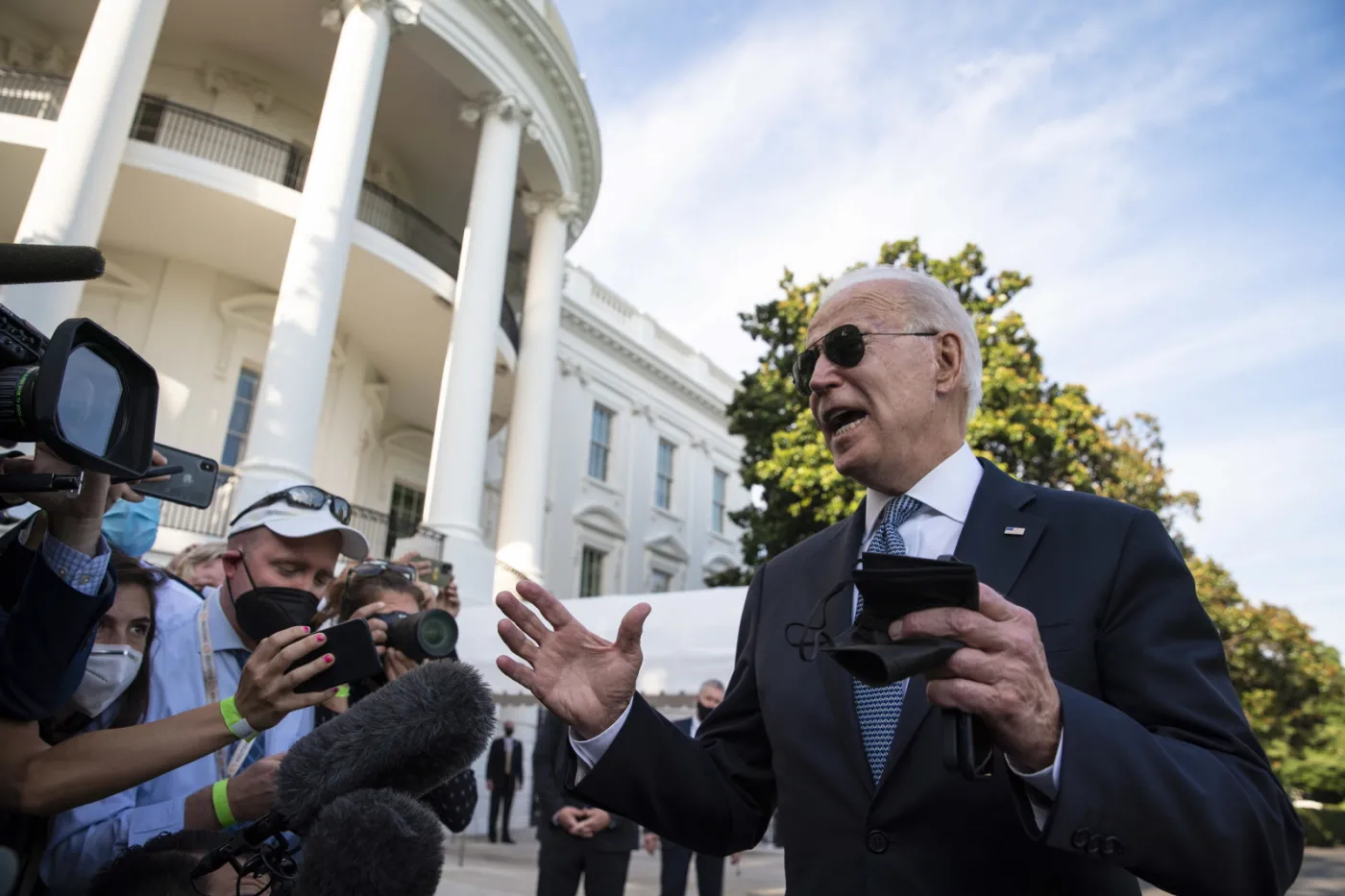 Reporter spytał o zaproszenie dla Dudy. Biden: Nie zrobiłem tego jeszcze