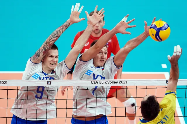 ME siatkarzy: Ukraina pokonana. Rosja pierwszym ćwierćfinalistą