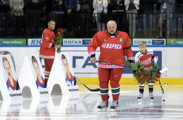 Łukaszenka o porażce białoruskich hokeistów: Polacy zlali "wielkich"