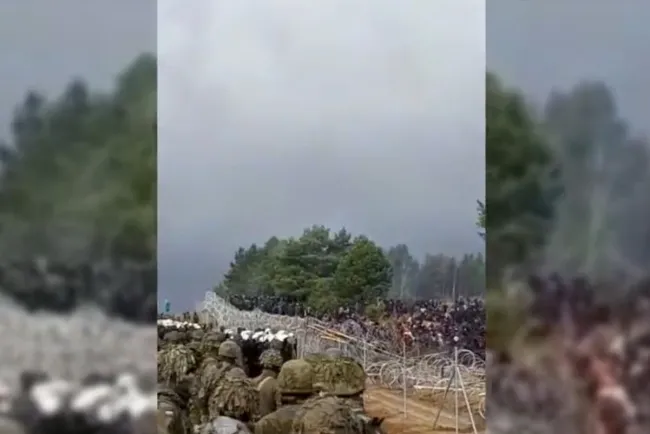 migranci granica Kuźnica