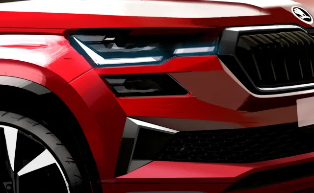 Oto Skoda KAROQ z nową twarzą. Jest na czym oko zawiesić
