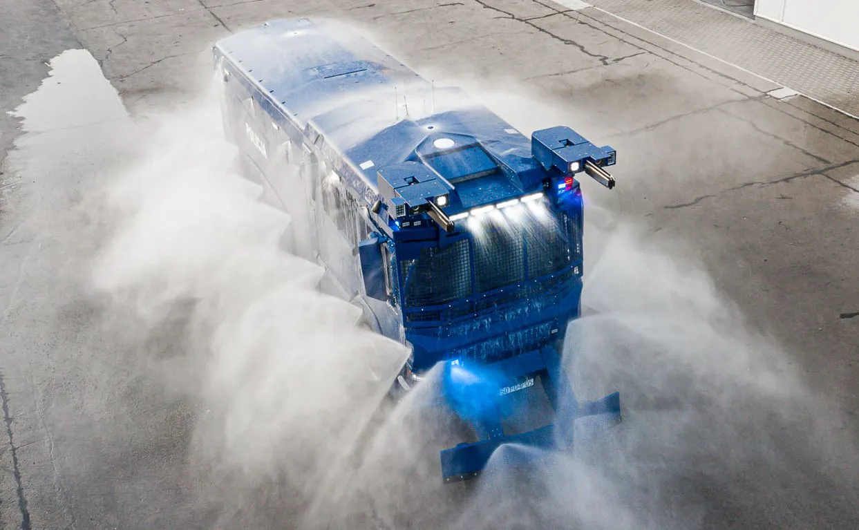 Tajfun IV na polskiej granicy. Oto policyjny samochód specjalny