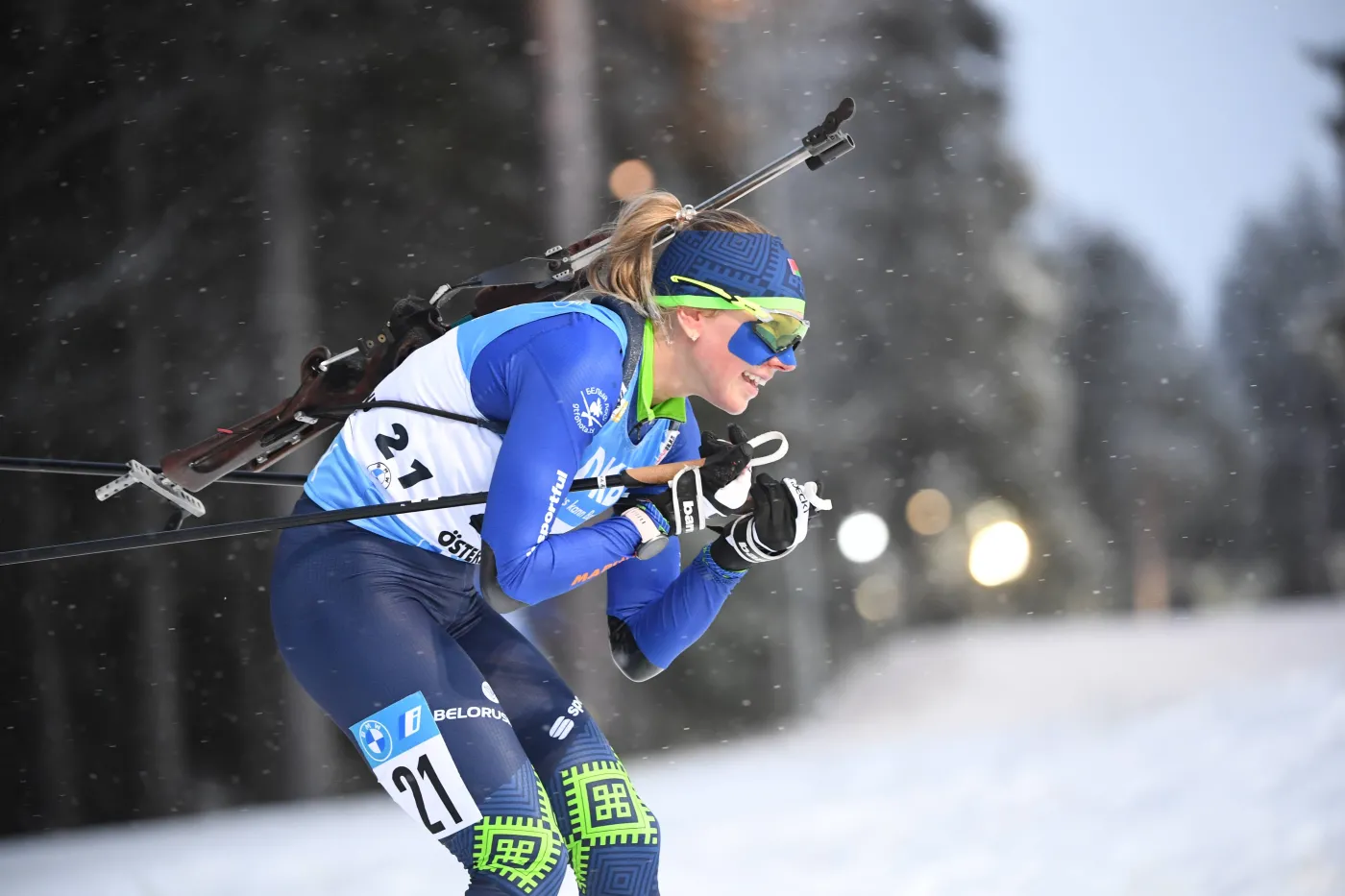 PŚ w biathlonie. Białorusinka Sola zdeklasowała rywalki w Hochfilzen