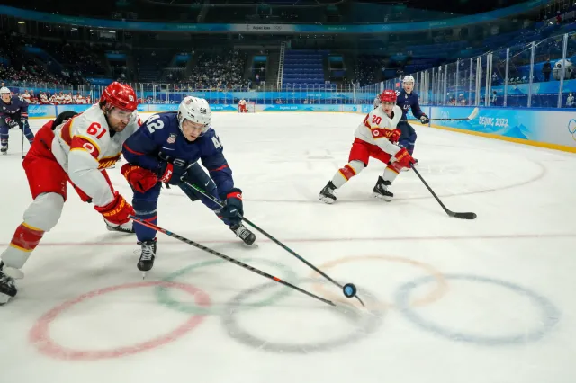 Hokeiści USA rozgromili na igrzyskach Chiny