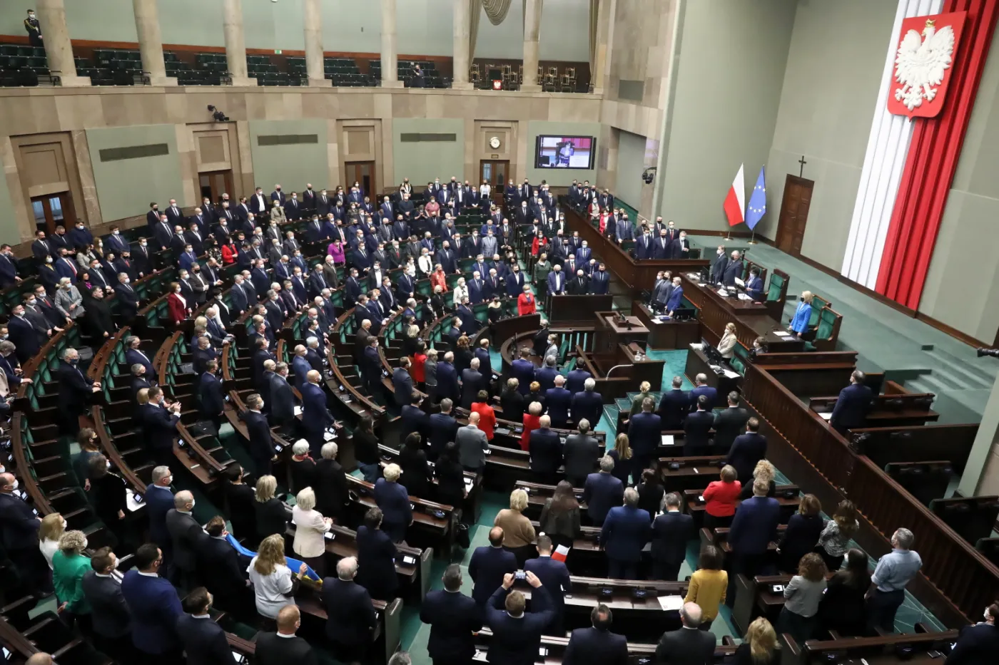 Sejm podjął uchwałę ws. agresji na Ukrainę. Wezwał do nałożenia sankcji na Rosję