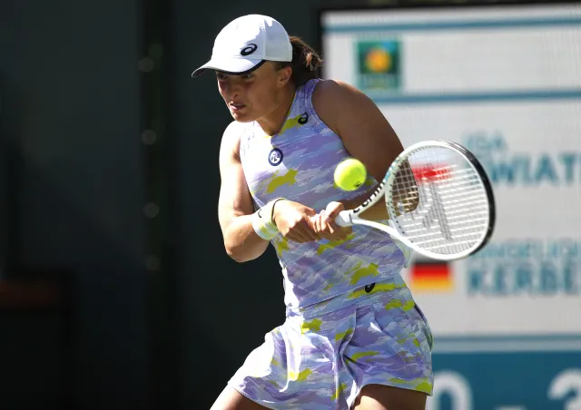 Iga Świątek: Cieszę się, że udało mi się wrócić po przegranym secie