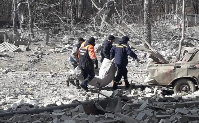 Całkowita katastrofa humanitarna w Czernihowie. "Wojska rosyjskie ostrzelały szpital"