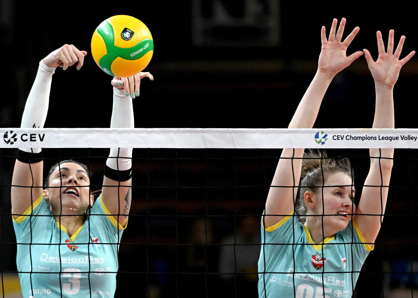 Siatkarki z Rzeszowa wygrały pierwszy ćwierćfinałowy mecz w Lidze Mistrzyń