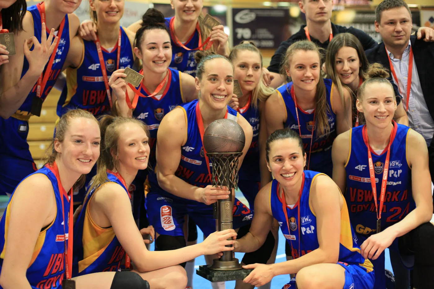 Koszykarki Arki Gdynia brązowymi medalistkami mistrzostw Polski