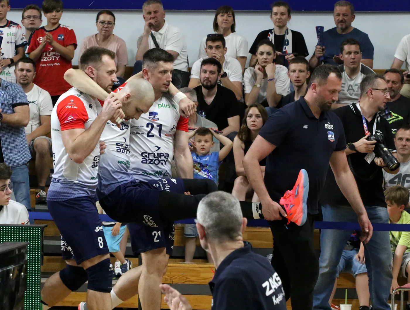 Jastrzębski Węgiel przedłużył walkę o złoto. Huber zniesiony z parkietu