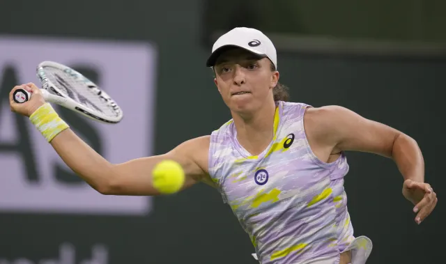 Popis Świątek w starciu z Keys. Polka w półfinale Indian Wells!