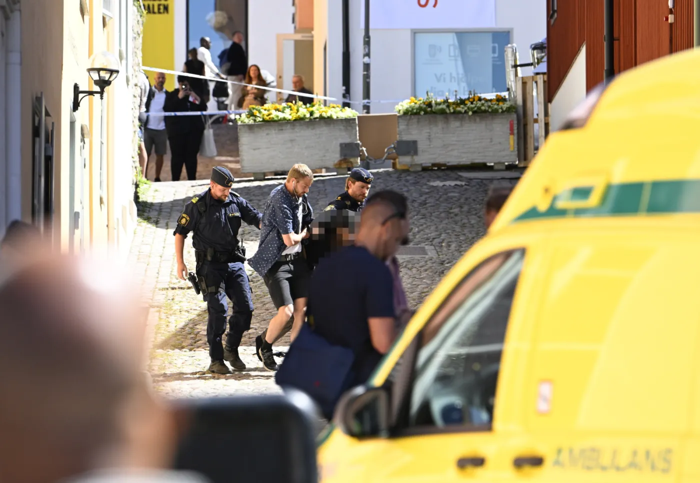Szwedzki nożownik zatrzymany przez policję