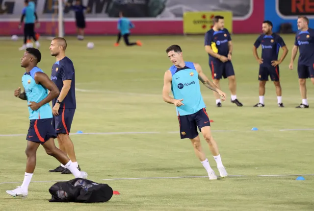 Debiut Lewandowskiego w Barcelonie. Kosmiczne El Clasico w Las Vegas