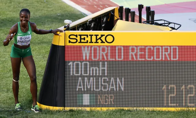 Buty Tobi Amusan, w których pobiła rekord świata wzbudzają kontrowersje