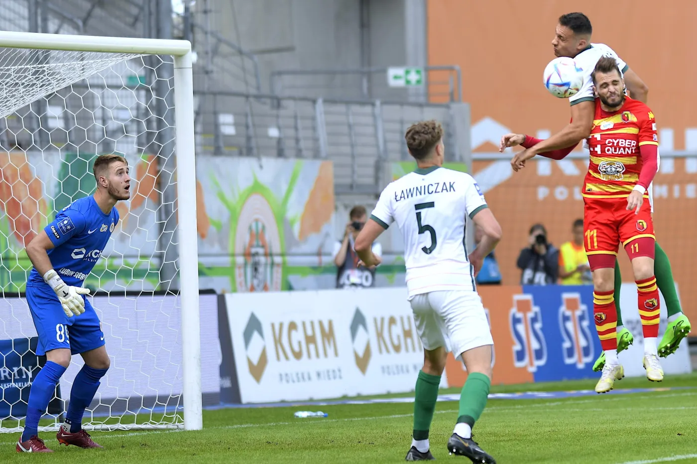 "Cudowny" centrostrzał Makowskiego. Zagłębie i Jagiellonia bez przełamania [WIDEO]