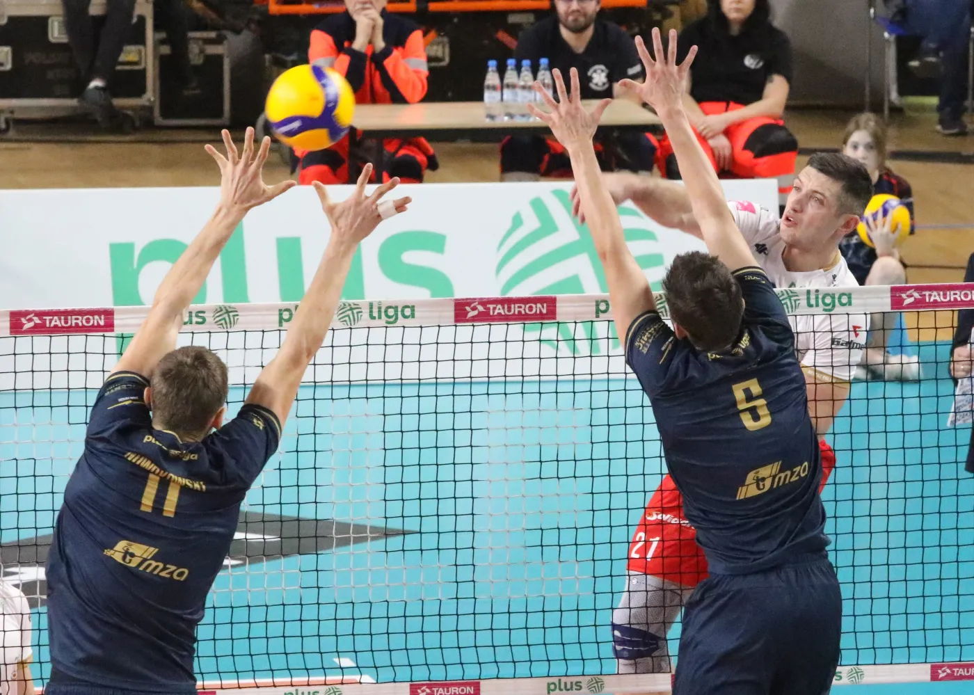 Siatkarze Zaksy przerwali serię Projektu. Żaliński MVP spotkania