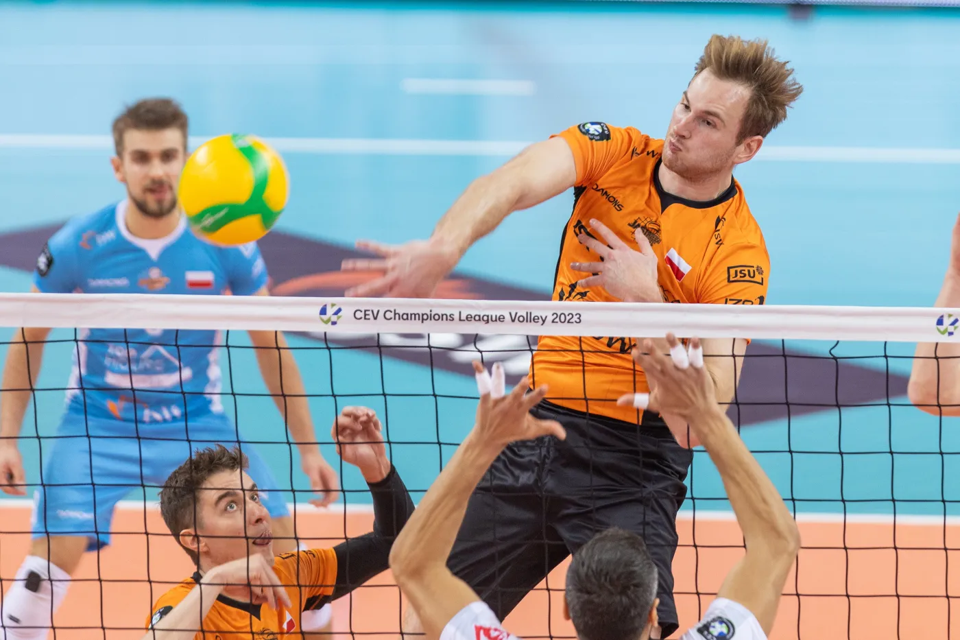 Mocne otwarcie siatkarzy Jastrzębskiego Węgla w Lidze Mistrzów