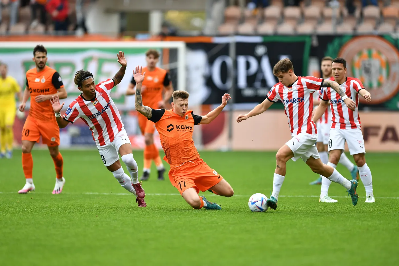 Piłkarzy Zagłębia żegnały gwizdy. To koniec Stokowca w Lubinie [WIDEO]