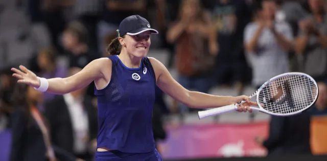 WTA Finals. Iga Świątek zrewanżowała się Caroline Garcii za porażkę w Warszawie