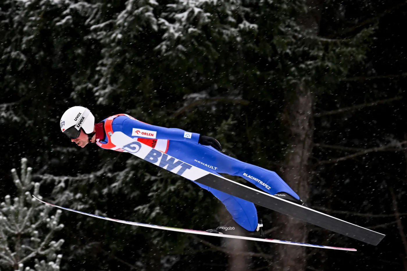 PŚ w skokach. Odległe miejsce Polski w konkursie drużyn mieszanych