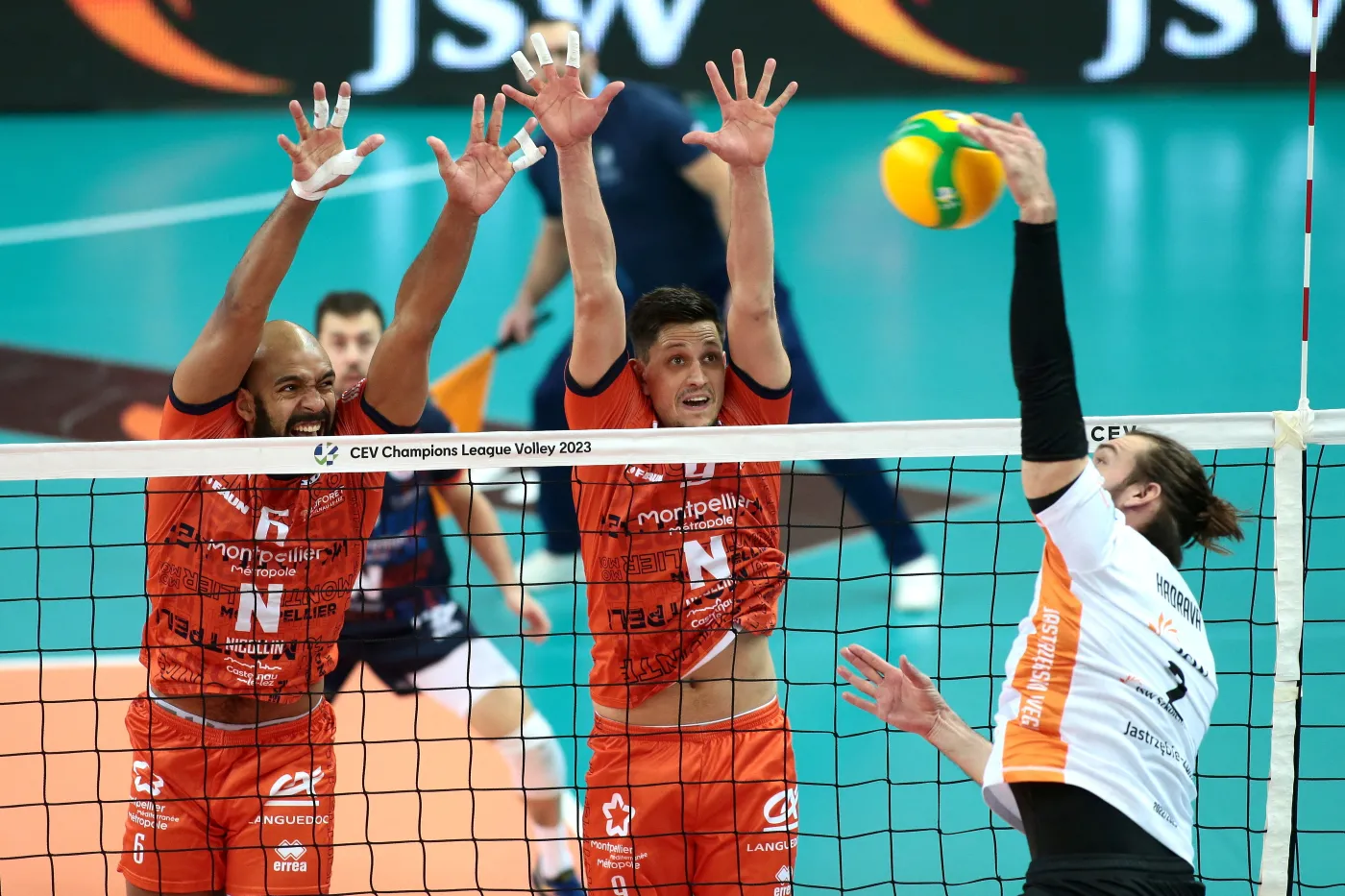 Koncertowa gra siatkarzy Jastrzębskiego Węgla w Lidze Mistrzów