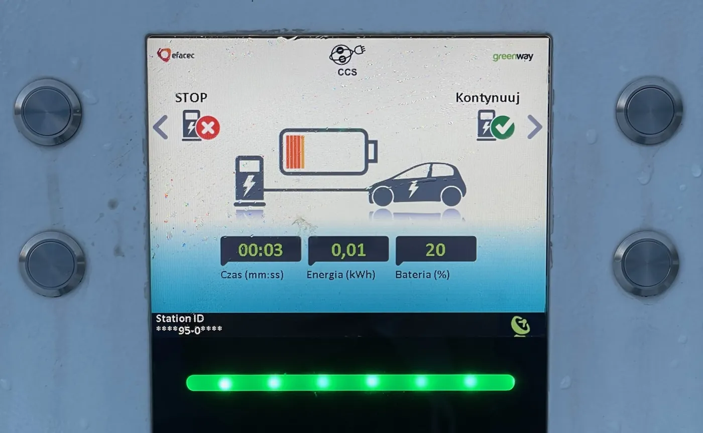 Samochód elektryczny - ładowanie zimą