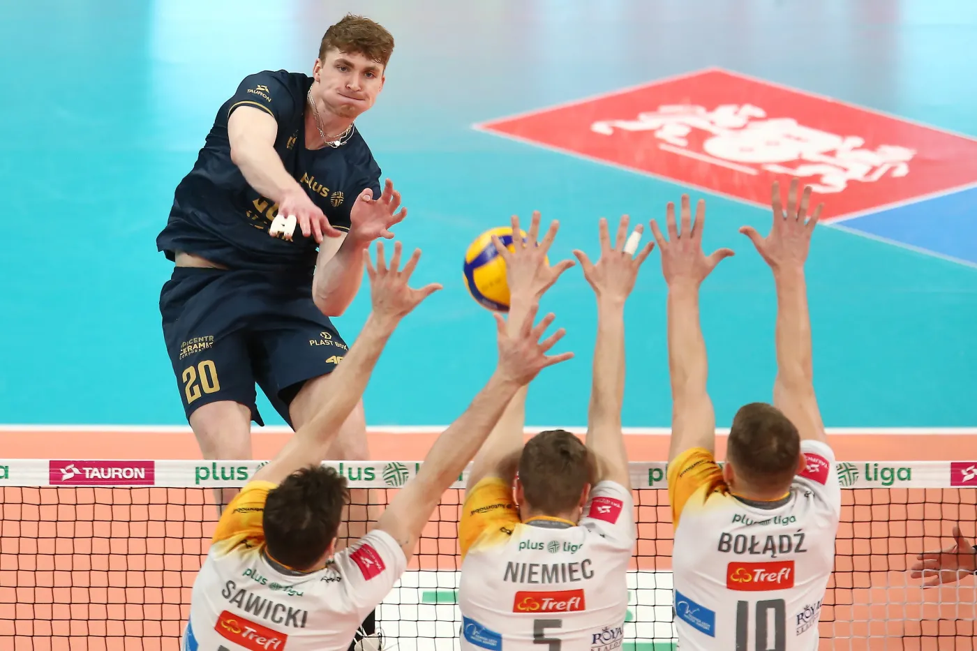 Mikołaj Sawicki, Patryk Niemiec, Bartłomiej Bołądź i Linus Weber