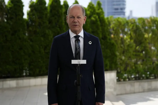 Scholz na szczycie G7. Mówił o "ważnym przekazie" dla Rosji