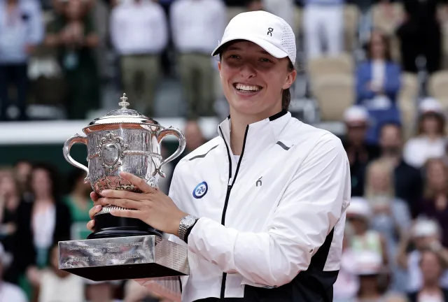 Tak Iga Świątek sięgnęła po czwarty wielkoszlemowy tytuł [FOTO]
