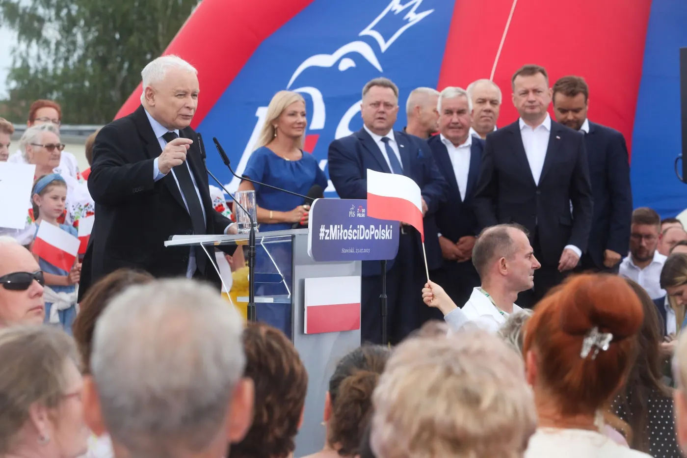 Jarosław Kaczyński, Mariusz Błaszczak, Jacek Sasin, Rafał Bochenek, Jarosław Zieliński, Kazimierz Gwiazdowski