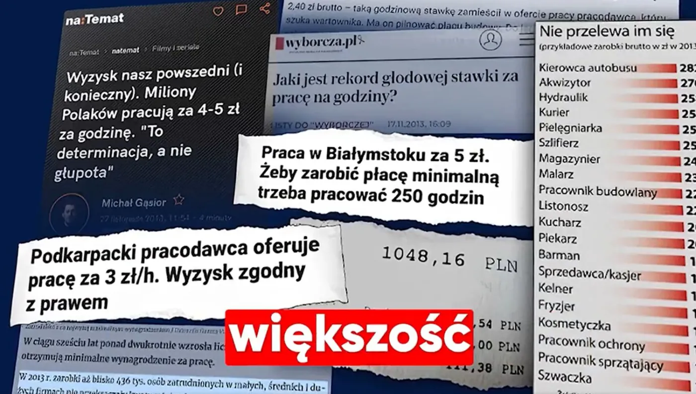 Wybory 2023. "Praca za 4 zł". PiS wyciąga Tuskowi umowy śmieciowe