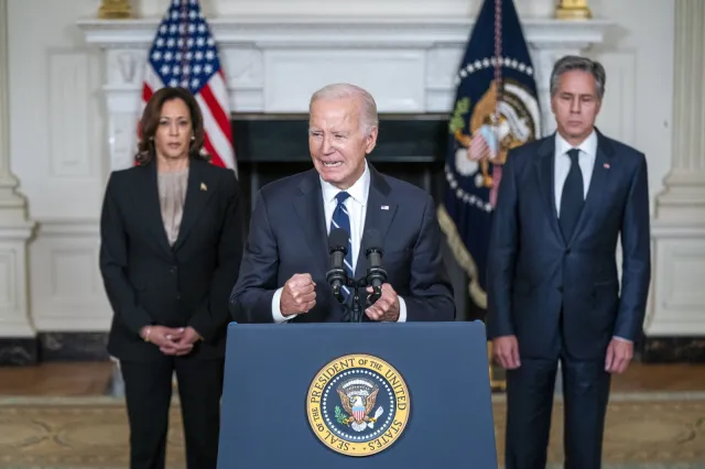 Biden: Są takie momenty w życiu, kiedy czyste, niczym niezmącone zło...