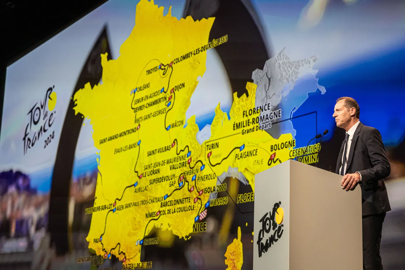 Dyrektor Tour de France Christian Prudhomme