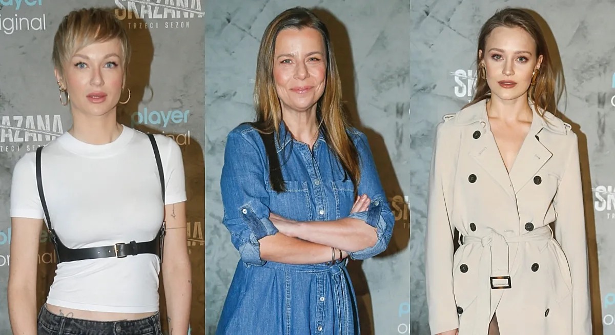 Gwiazdy promują 3. sezon "Skazanej". Odmieniona Adamska i uśmiechnięta Kulesza [FOTO]