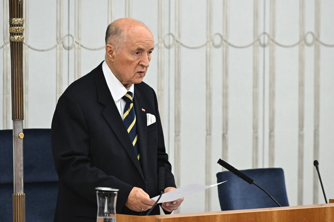 Marszałek senior Senatu Michał Seweryński