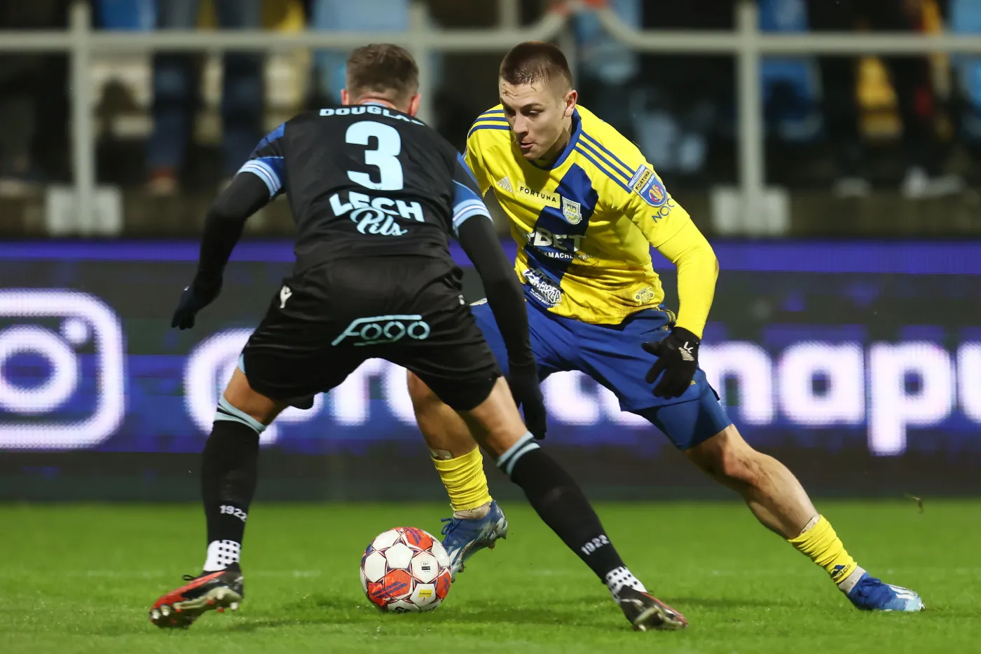 Kacper Skóra i Barry Douglas