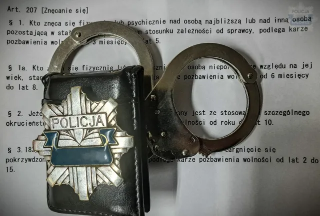 Mąż znęcał się nad żoną, a syn nad matką. Obaj usłyszeli zarzuty