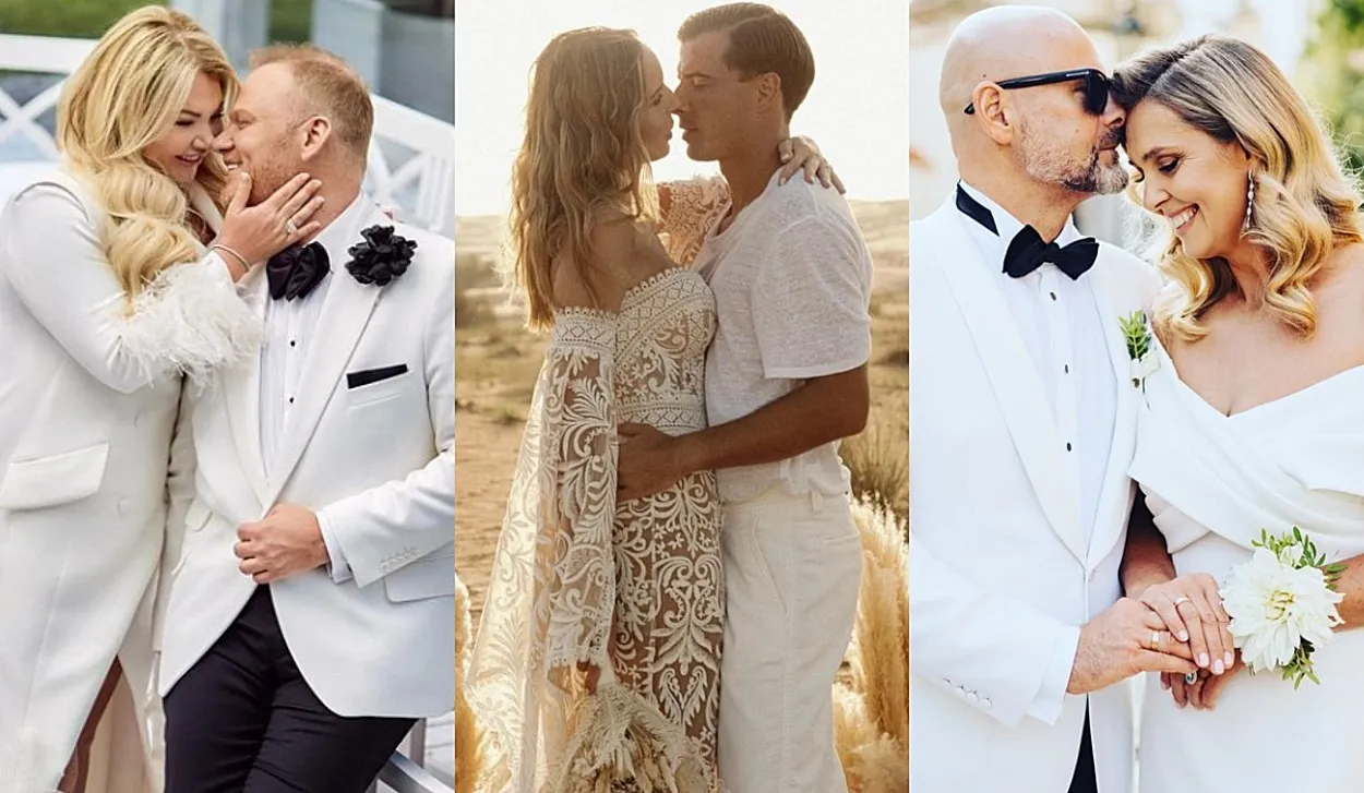 Śluby gwiazd 2023. Te pary polskiego show-biznesu powiedziały sobie "tak" [FOTO]