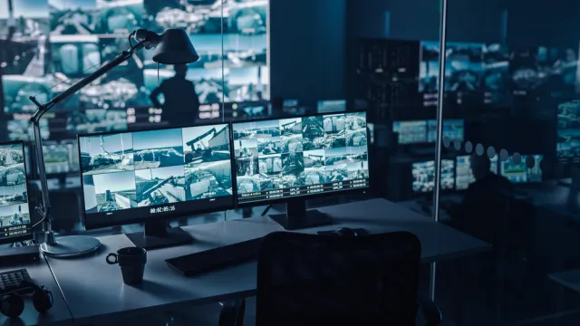 Legionowo. Monitoring miejski nagrał gwałt. Operatora nie było