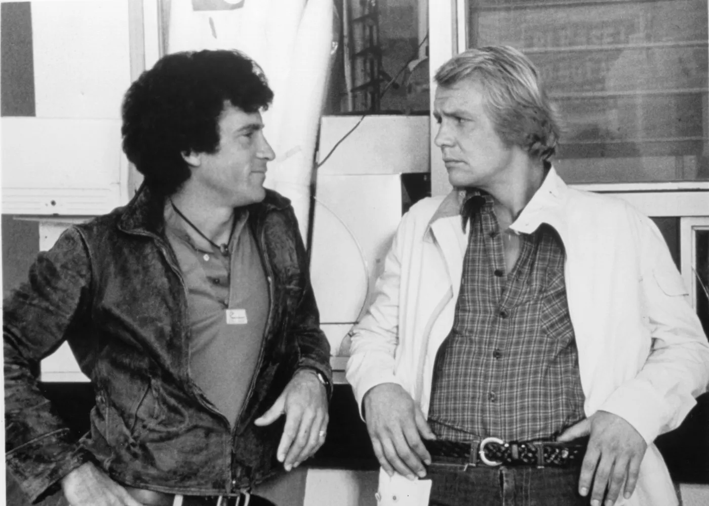 Paul Michael Glaser jako Starsky oraz David Soul jako Hutch w serialu "Starsky i Hutch"