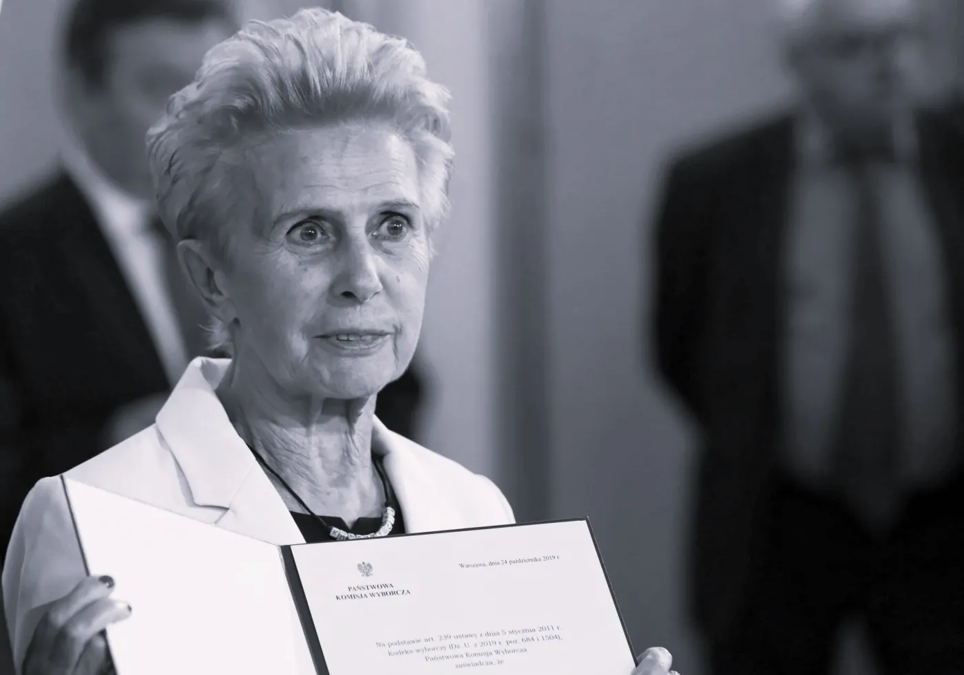 "Była dla nas wzorem". Politycy żegnają Iwonę Śledzińską-Katarasińską